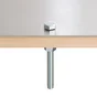 Lot De 4 Boulons Tête 6 Pans Acier Zingué, L.60 Standers