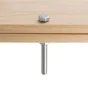 Lot De 4 Boulons Tête 6 Pans Acier Zingué, L.60 Standers