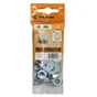 Lot De 4 Boulons Tête 6 Pans Acier Zingué, L.60 X Diam.8 Mm Standers