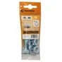 Lot De 2 Boulons Tête 6 Pans Acier Zingué, L.40 X Diam.10 Mm Standers