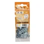 Lot De 25 Boulons Tête Autofraisée Plate Acier Zingué, L.12 X Diam.4 Mm Standers