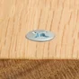 Lot De 15 Boulons Tête Autofraisée Plate Acier Zingué, L.40 X Diam.4 Mm Standers