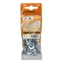 Lot De 12 Boulons Tête Autofraisée Plate Acier Zingué, L.15 X Diam.6 Mm Standers