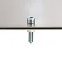 Lot De 20 Vis Pas Métrique Tête Cylindrique Bombée Acier Zingué, L.12 Standers