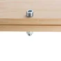 Lot De 10 Vis Pas Métrique Tête Cylindrique Bombée Acier Zingué, L.20 Standers