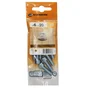 Lot De 10 Vis Pas Métrique Tête Cylindrique Bombée Acier Zingué, L.20 Standers