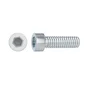 Lot De 6 Vis Pas Métrique Tête Cylindrique Bombée Acier Zingué, L.40 Standers