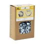 Lot De 140 Écrous 6 Pans Acier, Diam.8 Mm Standers