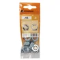 Lot De 8 Écrous 6 Pans Acier, Diam.10 Mm Standers