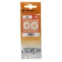 Lot De 15 Rondelles Nylon Brut, Diam.4.2 Mm Standers