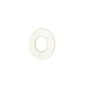 Lot De 15 Rondelles Nylon Brut, Diam.4.2 Mm Standers