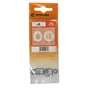 Lot De 15 Rondelles Nylon Brut, Diam.4.2 Mm Standers