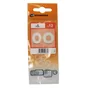 Lot De 12 Rondelles Nylon Brut, Diam.5.2 Mm Standers