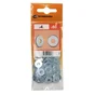 Lot De 60 Rondelles Acier Carbone Zingué, Diam.4.3 Mm Standers