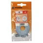 Lot De 2 Rondelles Acier Carbone Zingué, Diam.17 Mm Standers