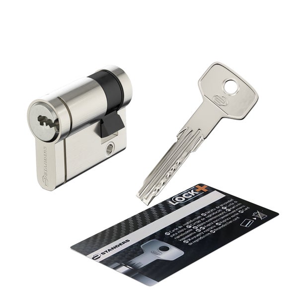 Cylindre De Serrure Standers Lock+ L.30 + 10 Mm