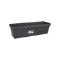 Balconnière Polypropylène Pot Elho L.16.5 X L.49 X H.13.7 Cm Living Noir