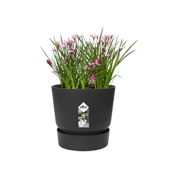 Pot Polypropylène Elho Greenville Diam.29.5 X H.27.8 Cm, Living Noir