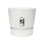 Pot Polypropylène Elho Greenville, Diam.39 X H.36.8 Cm, Blanc