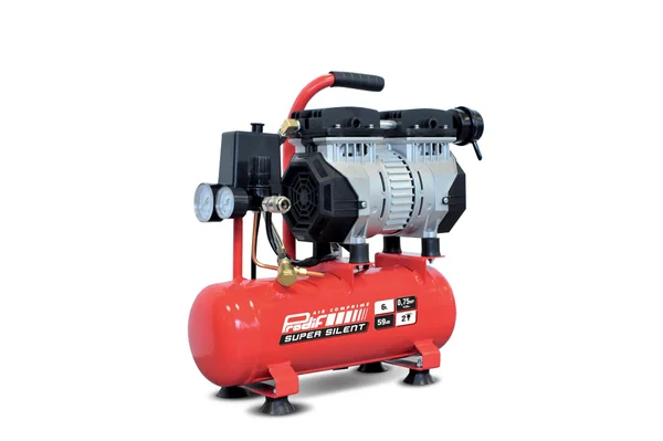 Compresseur d'atelier, 6 litres 0.75 cv, silencieux SIL601, PRODIF