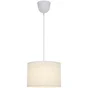Suspension 1x e27 coton blanc INSPIRE Sitia D.28.0 cm