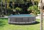 Bâche à bulles, INTEX, diamètre 4m2 pour piscine de diamètre 4m27