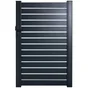 Portillon Battant Naterial Trez L.100 X H.155 Cm, Anthracite