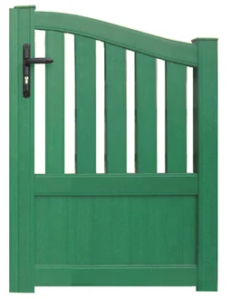 Portillon Battant En Aluminium Moellan, L.100 X H.140 Cm