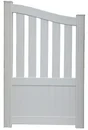 Portillon Battant Naterial Moellan L.100 X H.140 Cm, Blanc