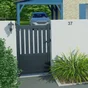Portillon Battant Naterial Penmarch L.100 X H.135 Cm, Anthracite