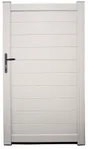 Portillon Battant Naterial Lao L.100 X H.170 Cm, Blanc