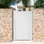 Portillon Battant Naterial Concarneau L.100 X H.153 Cm, Blanc