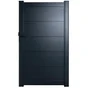 Portillon Battant Naterial Hezo L.100 X H.170 Cm, Anthracite
