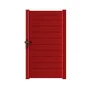 Portillon Battant Naterial Lao L.100 X H.170 Cm, Rouge