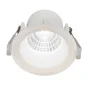 Kit 1 spot à encastrer fixe Edolo led, 4000K INSPIRE rond blanc
