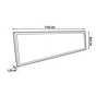 Panneau Led Anvik, Ip20 L.120 X 30 Cm Blanc Froid