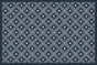 Tapis multicouleur rectangulaire, l.60 x L.90 cm Imitation carreaux de ciment