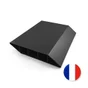 Lame Persiennée Pvc À Emboîter Clea Gris Anthracite, L.150 X H.16 Cm X Ep.30 Mm