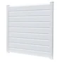 Lame Persiennée Pvc À Emboîter Clea Blanc, L.150 X H.16 Cm X Ep.30 Mm
