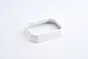 Embase Pour Poteau Pvc À Enfoncer Clea Blanc, H.1 Cm