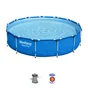 Piscine hors-sol STEEL PRO BESTWAY, diam. 3,96 m x H. 0,84 m