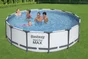 Piscine hors-sol tubulaire STEEL PRO BESTWAY, Diam.4,27 m x H. 1,07 m, ronde