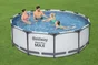 Piscine Hors-Sol Steel Pro Bestway, Diam.4,57 M X H. 1,22 M