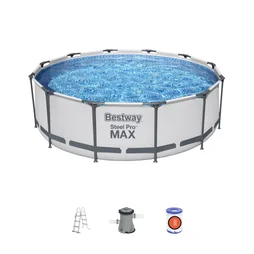 Piscine Hors-Sol Steel Pro Bestway, Diam.3,66 M X H. 1 M