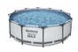 Piscine Hors-Sol Steel Pro Bestway, Diam.3,66 M X H. 1 M