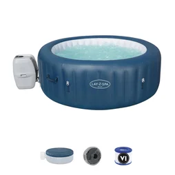 Spa gonflable, 4 à 6 places, LAY-Z MILAN BESTWAY, rond