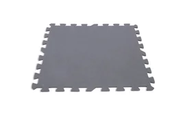 Dalles de protection mousse INTEX, L.50 cm x l.50 cm, gris