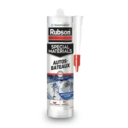 Mastic étanchéite auto bateau RUBSON transparent cartouche 280ml