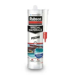 Mastic étanchéite piscine transparent RUBSON cartouche 280ml