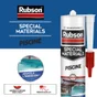 Mastic étanchéite piscine transparent RUBSON cartouche 280ml